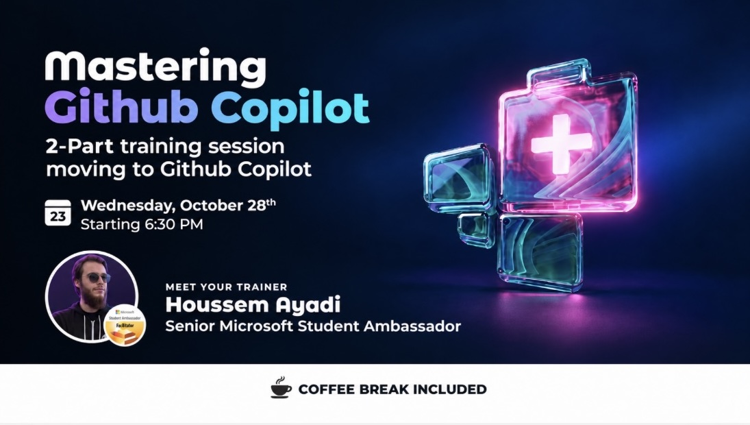 October masterclass:Mastering GitHub copilot image cover